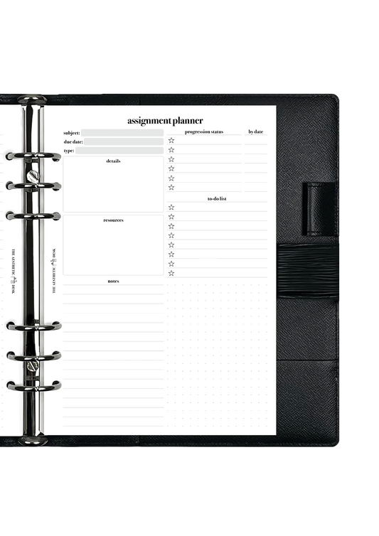 Assignment Planner