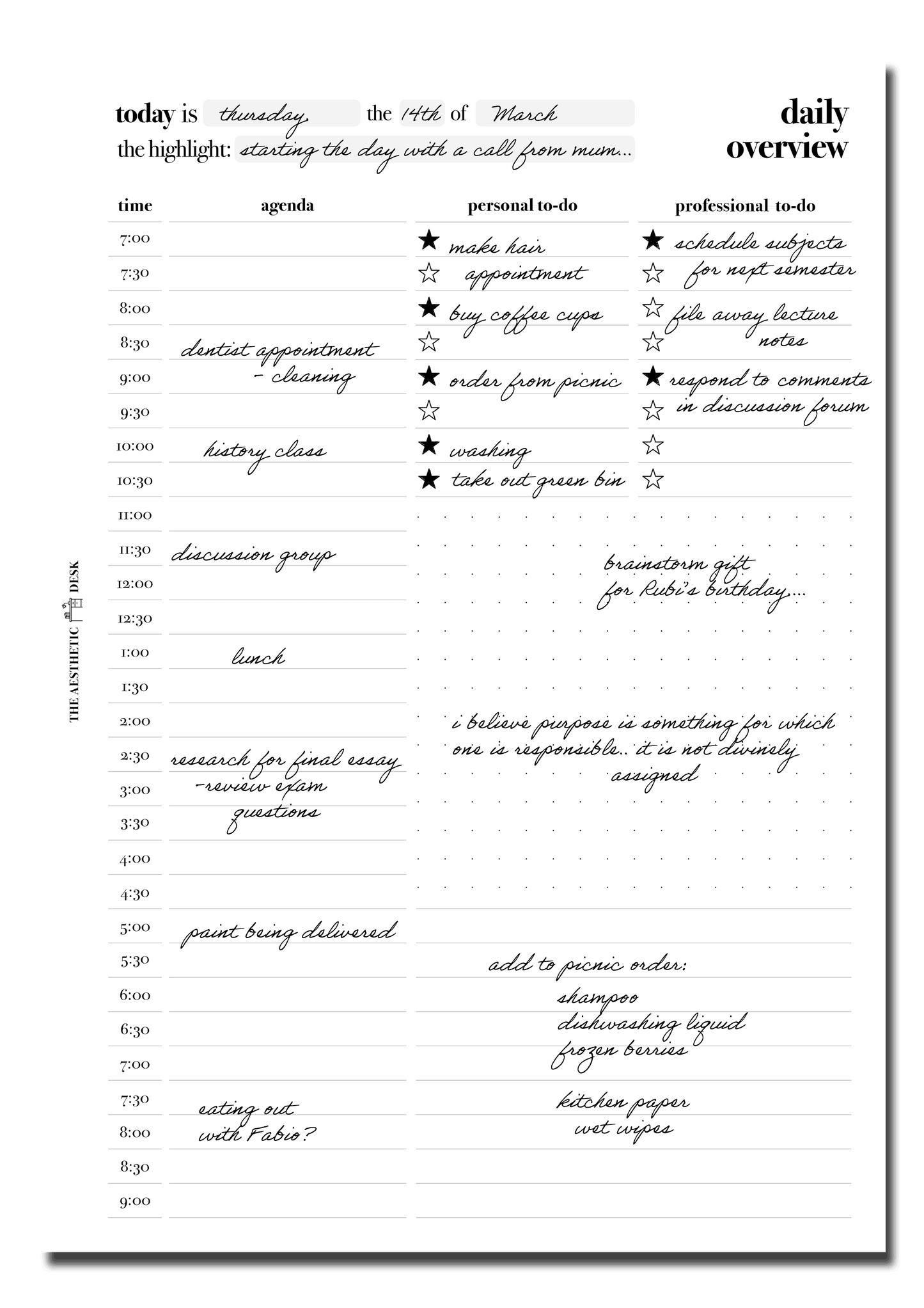 The Planner Bundle