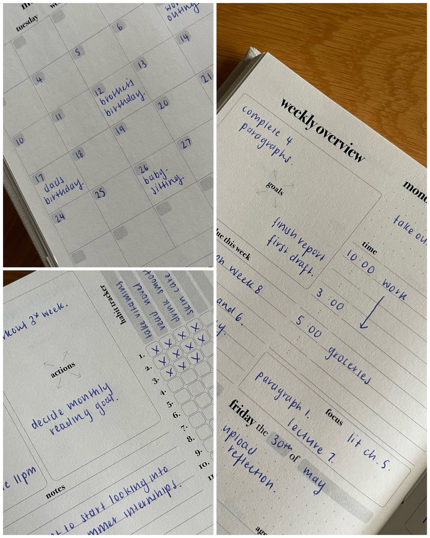 My Academic Agenda