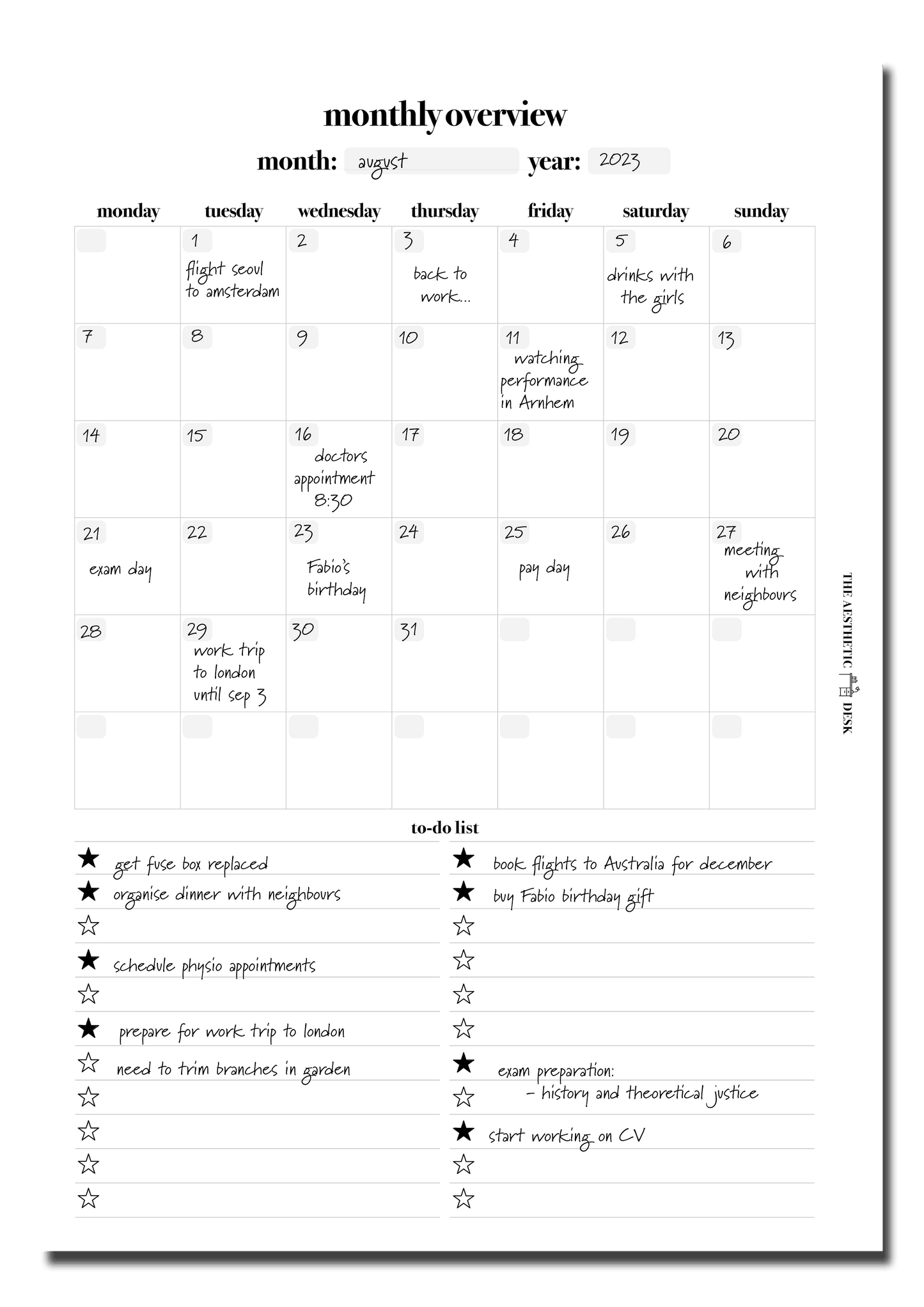 The Planner Bundle