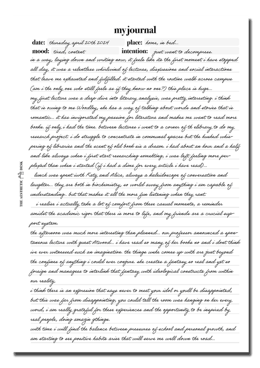 My Journal
