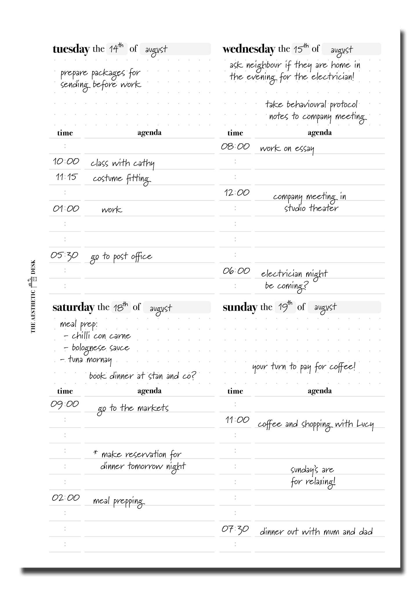 The Planner Bundle