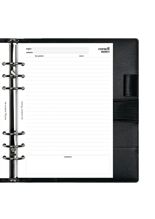 Cornell Notes