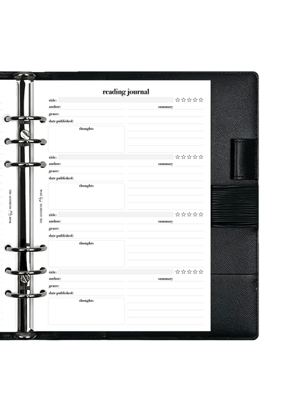 Reading Journal